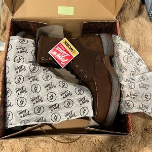 New in Box Tony Lama Sierra Badlands Steel Toe Size 12D